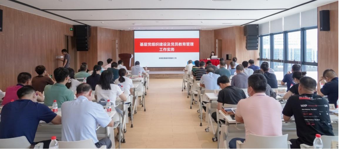 “头雁领航筑堡垒 党建铸魂促发展”——园山街道“两新”组织提质赋能培训班在ju11net手机登录技术圆满举办